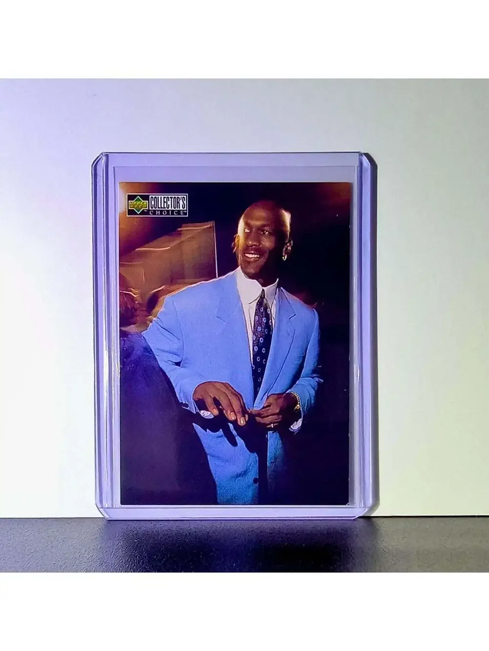 Michael Jordan 1997-98 Upper Deck Collector's Choice #393 Card Chicago Bulls